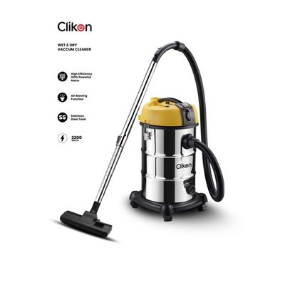 Clikon Wet & Dry Vacuum Cleaner 30L 2200W