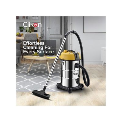 Clikon Wet & Dry Vacuum Cleaner 30L 2200W