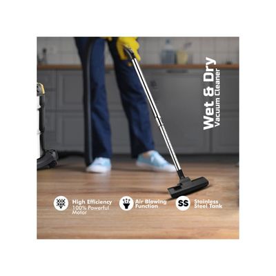 Clikon Wet & Dry Vacuum Cleaner 30L 2200W