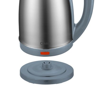 Stainless Steel Electric Cordless Kettle With 360° Swivel Base Power Cord Storage Auto Cut-Off Function Led Indicator 2 Years Warranty