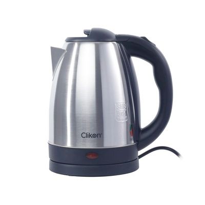 Stainless Steel Electric Cordless Kettle With 360° Swivel Base Power Cord Storage Auto Cut-Off Function Led Indicator 2 Years Warranty