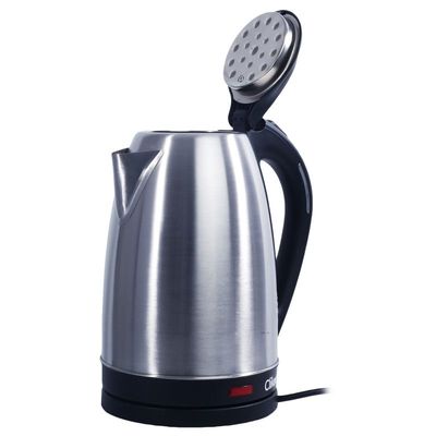 Stainless Steel Electric Cordless Kettle With 360° Swivel Base Power Cord Storage Auto Cut-Off Function Led Indicator 2 Years Warranty