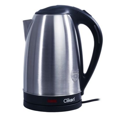Stainless Steel Electric Cordless Kettle With 360° Swivel Base Power Cord Storage Auto Cut-Off Function Led Indicator 2 Years Warranty
