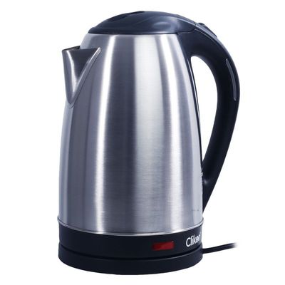 Stainless Steel Electric Cordless Kettle With 360° Swivel Base Power Cord Storage Auto Cut-Off Function Led Indicator 2 Years Warranty