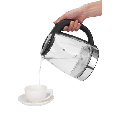 1.8 Litre Cordless Glass Body Electric Kettle With Led Glow Indicator, 1500 Watts (Ck5138)