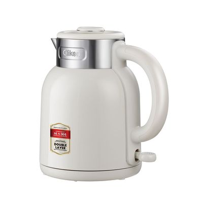 Clikon Double Wall Electric Kettle – Insulated Design For Faster Boiling & Safety