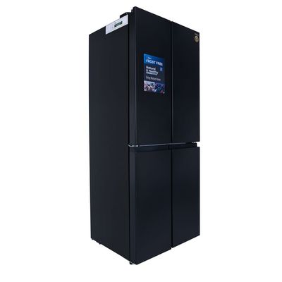 Clikon 350 Gross Ltr Premium French Four Door Bottom Freezer Refrigerator, No Frost, Inverter, Tropical Cooling, R600A