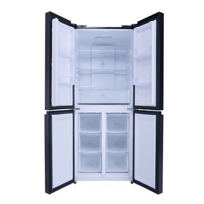 Clikon 350 Gross Ltr Premium French Four Door Bottom Freezer Refrigerator, No Frost, Inverter, Tropical Cooling, R600A
