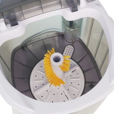 Compact Single Tube Top Load Washing Machine 2.5Kg With Built-In Shoe Washer | Portable Mini Washer For Small Laundry Loads-Ck607-N