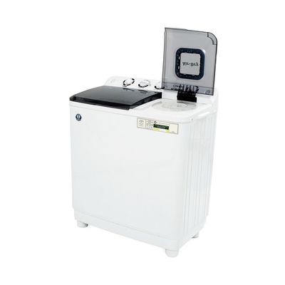 Clikon Large  Semi Automatic Twin Tub Washing Machine With Turbo Wash Technology, Top Load Mechanism, 12.5 Kg Capacity With Magic Filter
