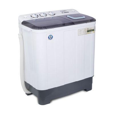Clikon 7 Kg Large Semi Automatic Twin Tub Washing Machine With Spin/Wash Timer, Multi-Wash Programs, Air Drying, Top Load Mechanism
