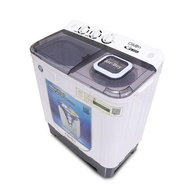 Clikon 7 Kg Large Semi Automatic Twin Tub Washing Machine With Spin/Wash Timer, Multi-Wash Programs, Air Drying, Top Load Mechanism