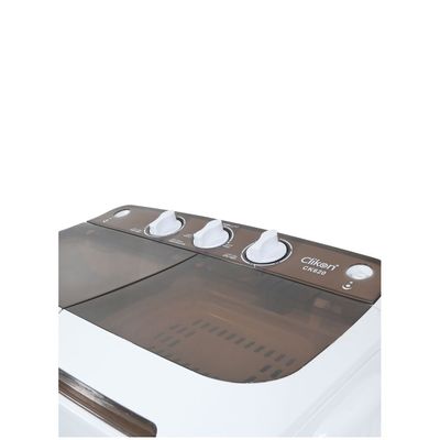 Clikon Top Load Twin Tub Washing Machine With Powerful Motor, 3.5 Kg Capacity