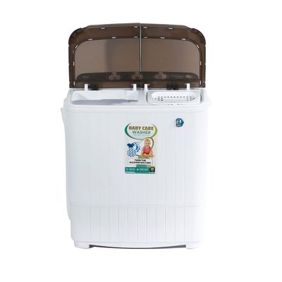 Clikon Top Load Twin Tub Washing Machine With Powerful Motor, 3.5 Kg Capacity