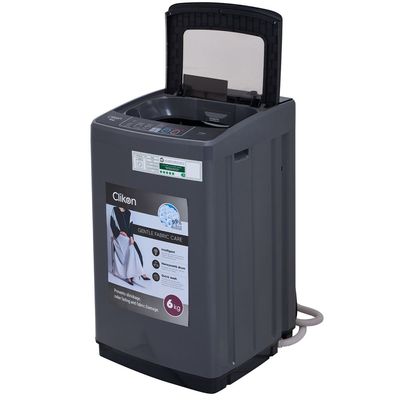 Clikon 6Kg  Fully Automatic Washing Machine With Abs Control Panel, Multi Wash Programs, Top Load Mechanism