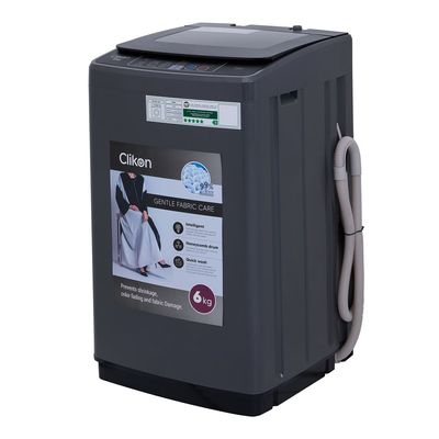 Clikon 6Kg  Fully Automatic Washing Machine With Abs Control Panel, Multi Wash Programs, Top Load Mechanism