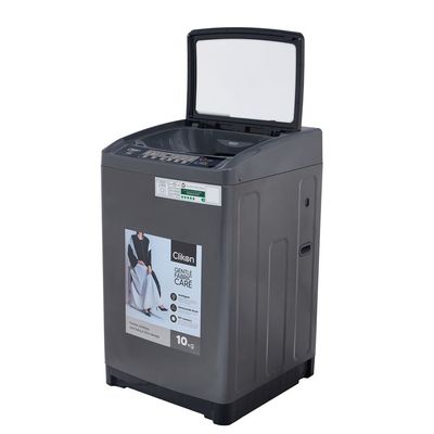 10Kg Multiprograms Top Load Washer, 670 Rpm, 5 Star Energy Saving, Fully Automatic Washing Machine, Digital Lcd Display, Child Lock, Best For Home And Small Family