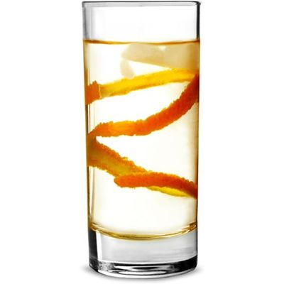 Cuisine Art High Ball Glass, 250ml, Transparent, 6 Pieces