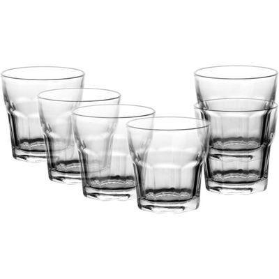 Cuisine Art Shot Glass, 248ml, Transparent, 6 Pieces