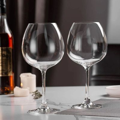 Cuisine Art Gin Glass Goblet, 650ml, Transparent, 6 Pieces