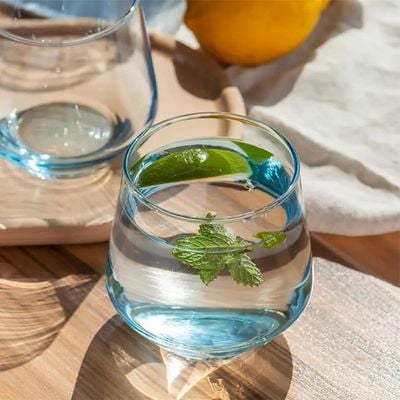 Cuisine Art Yuva Glass Set, 400ml, Transparent, 6 Pieces