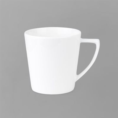 Cuisine Art Aden Bone China Dinner Set for Every Meals - White 16 Pieces | 4 Dinner Plates (Dia 25.3cm) 4 Side Plates, 4 Bowls (Dia14.5xH1.8cm) 4 Mugs