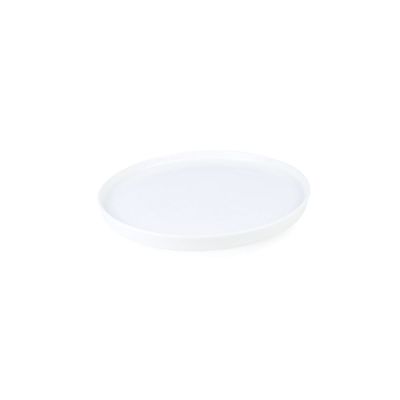 Cuisine Art Aden Bone China Side Plate for Every Meals - 21cm, White