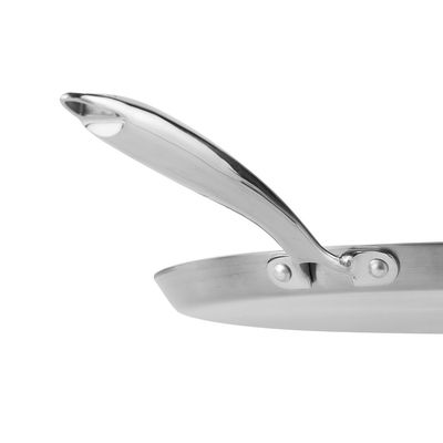 SAS Pro Platinum Triply Stainless Steel Dosa Tawa, 31cm, 4mm Thickness, Silver