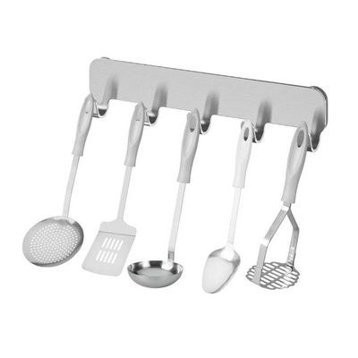 Metaltex Kristall Kitchen Utensil Set 5-Piece Stainless Steel Cooking Essentials
