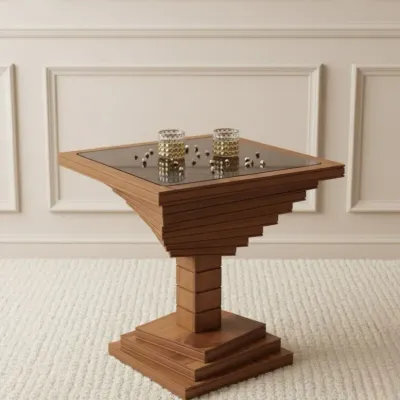 Nile Wooden Side Table