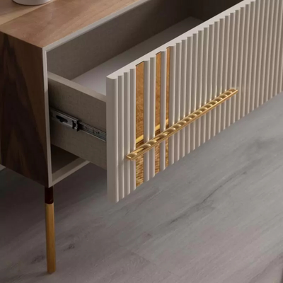 Lincoln Wooden Tv Unit Cream 160cm