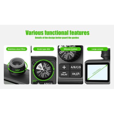 Egardenkart Smart 4-Outlet Automatic Water Timer