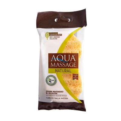Aqua Massage Active Bath Sponge – Eco-Friendly Cellulose Sponge for All Skin Types
