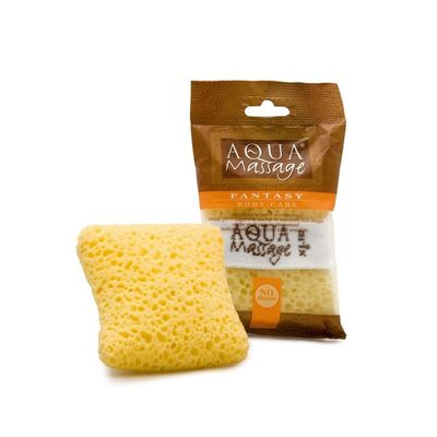 Aqua Massage Soap Holder Sponge Pocket - Eco-Friendly Bath Sponge with Convenient Soap Pocket