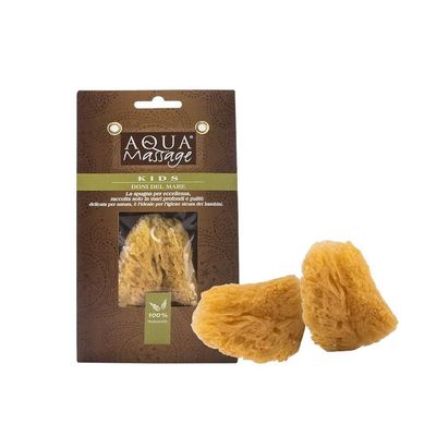 Aqua Massage Kids Doni Del Mare Bathing Sponge – Natural, Hypoallergenic & Gentle