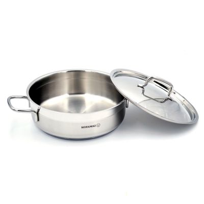 Korkmaz Alfa Low Casserole 26X8 Cm / 4.2 Ltr Korkmaz Alfa Low Casserole 26X8 Cm / 4.2 Ltr