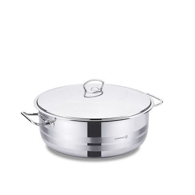 Korkmaz Mega Low Casserole 28X11 Cm / 6.5 Ltr Korkmaz Mega Low Casserole 28X11 Cm / 6.5 Ltr