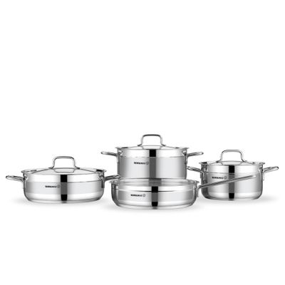 KORKMAZ ALFARON 7PCS COOKWARE SET KORKMAZ ALFARON 7PCS COOKWARE SET