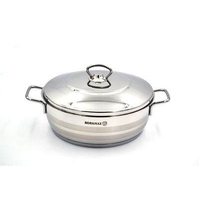 Korkmaz Mega Extra Low Casserole 36X10 Cm / 10.0 