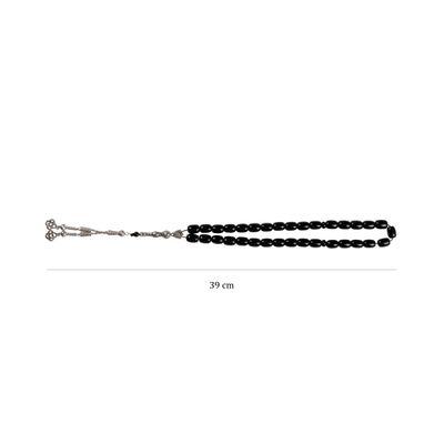 Muslim Prayer Beads - Black Agate