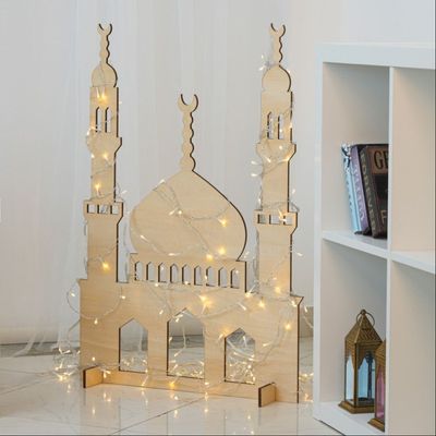 Wooden Mosque Standing Display (L)