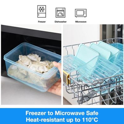 LocknLock Freezer Fit Container Rectangle 450ml – BPA-Free, Microwave & Dishwasher Safe