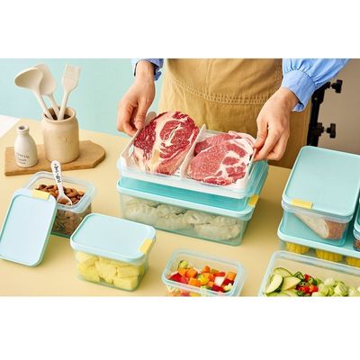 LocknLock Freezer Fit Container Set 5-Piece Modular Pack (450ml to 3.5L) – BPA-Free, Stackable, Microwave & Dishwasher Safe