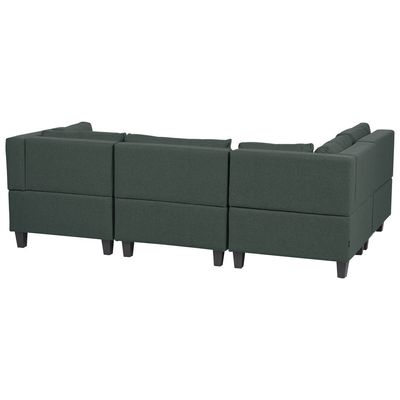 4 Seater Right Hand Modular Fabric Corner Sofa