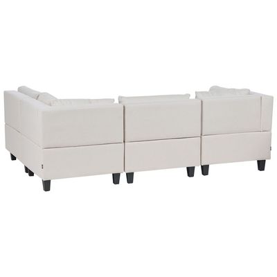 4 Seater Right Hand Modular Fabric Corner Sofa