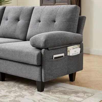 Malekia L Shaped Sectional Sofa