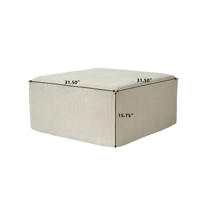 Modern Modular U-Shaped Sectional Sofa