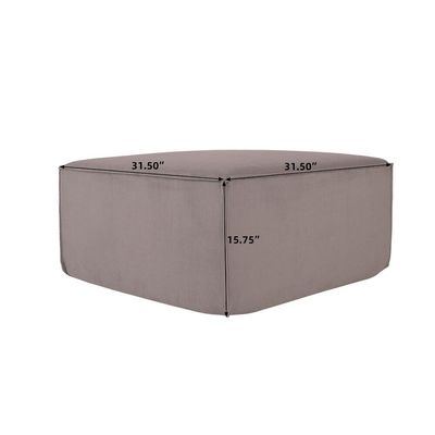 Modern Modular U-Shaped Sectional Sofa
