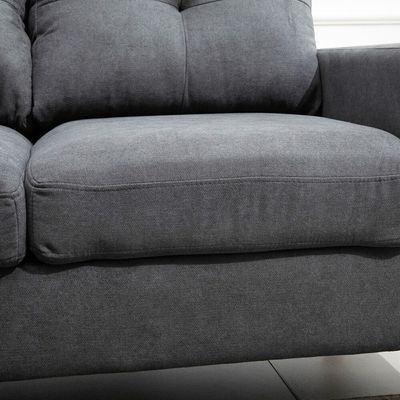 Homcom 3 Seater Corner Sofa