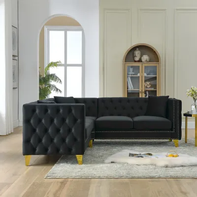 Keilon 5-Seater Corner Sofas